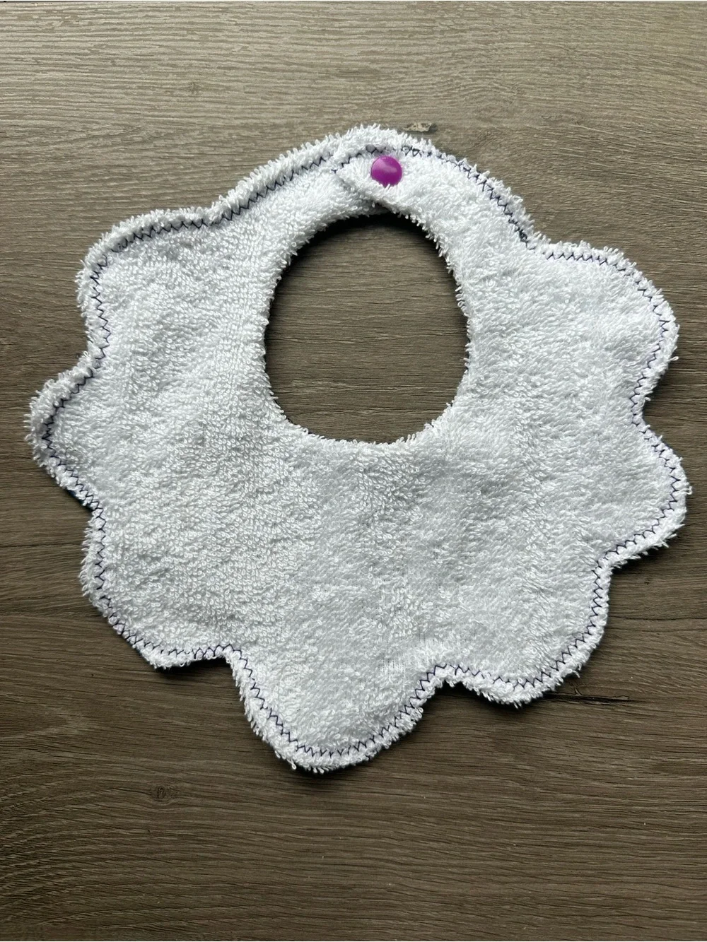 Blue Halloween Peanuts Pattern Flower Baby Bib - Kids Accessories